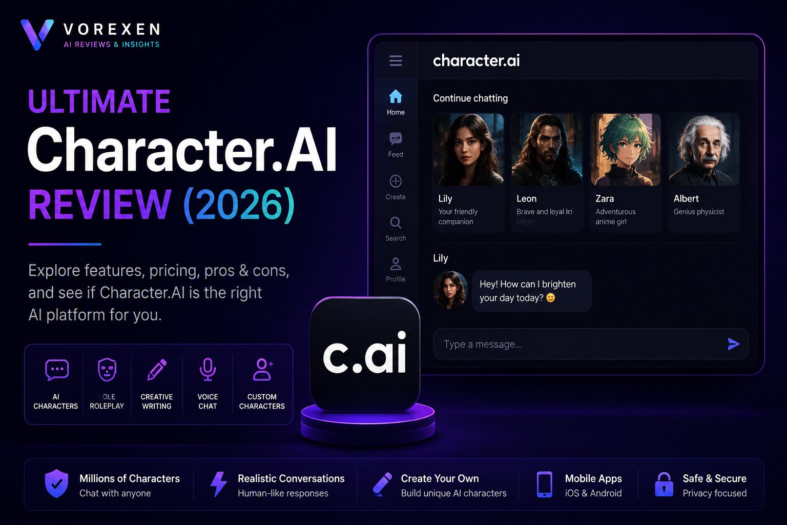 Ultimate Character.AI Review (2026) | Vorexen