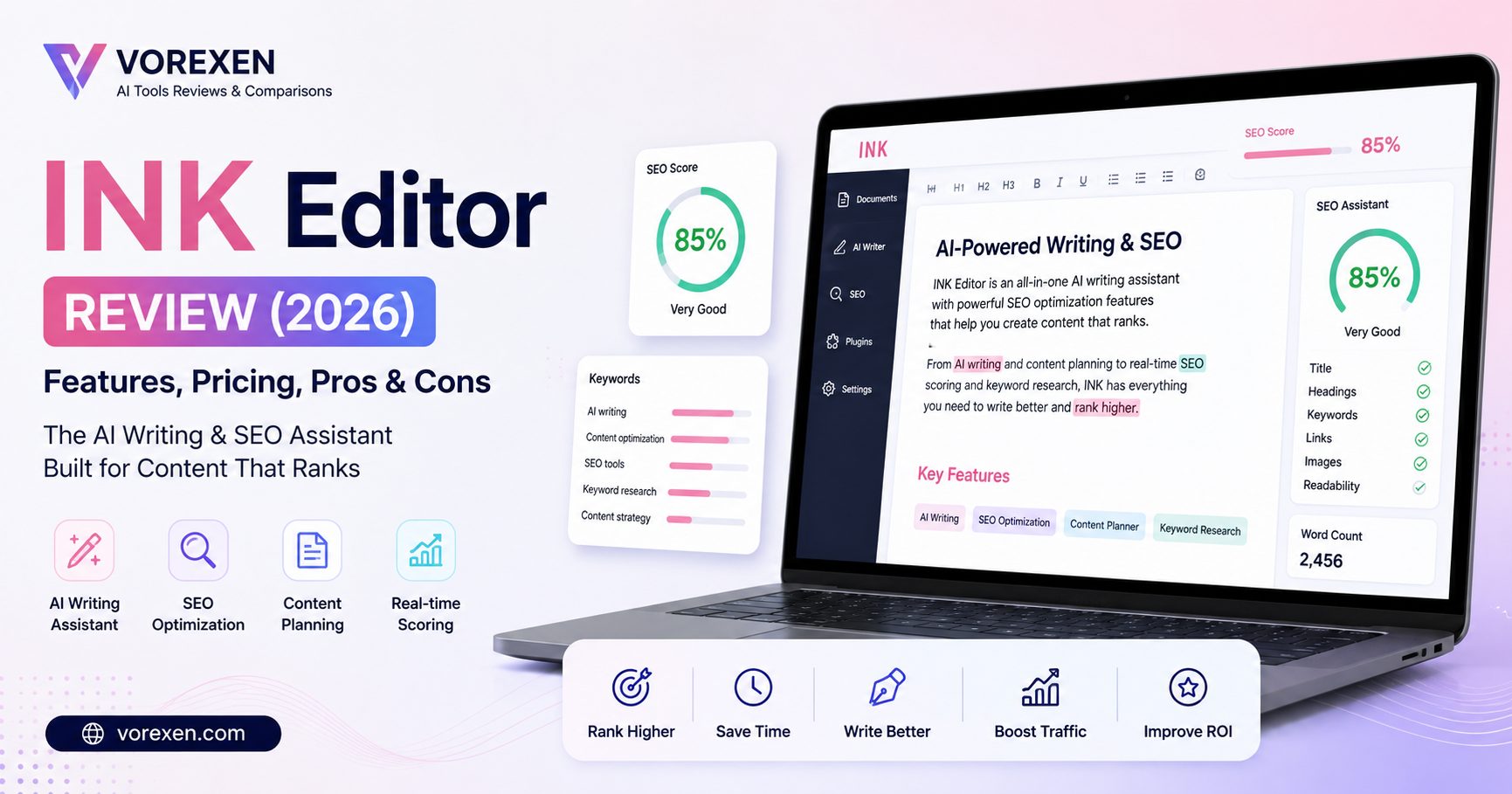 INK Editor Review (2026): Features, Pricing, Pros & Cons | Vorexen