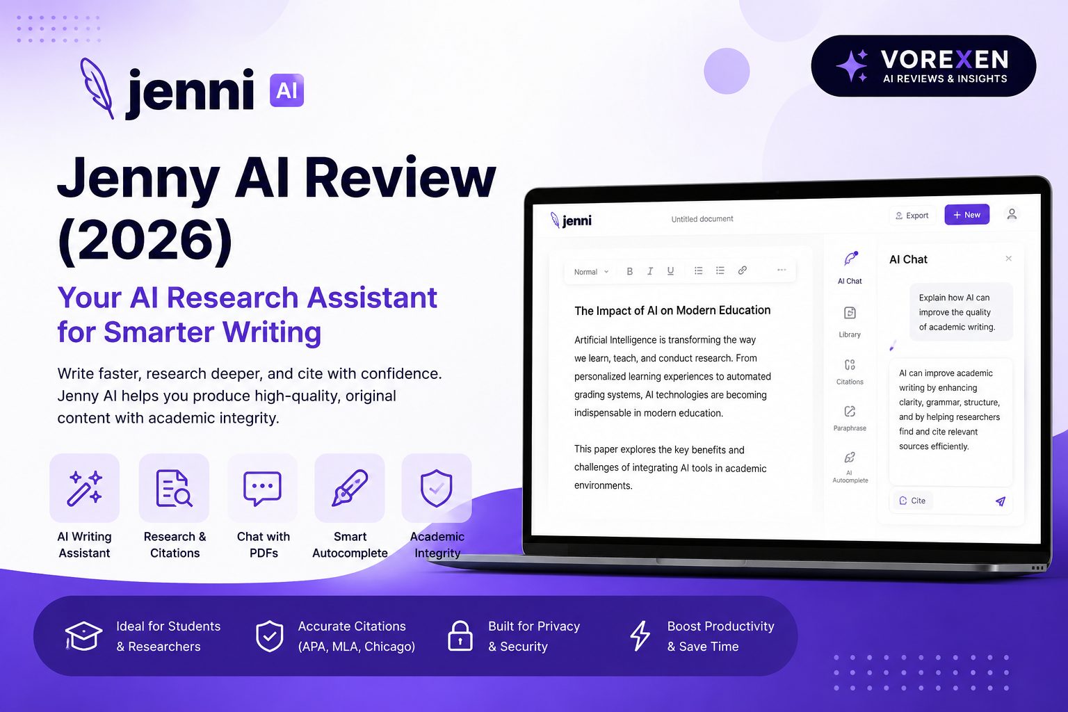 Jenni AI Review (2026) | Vorexen
