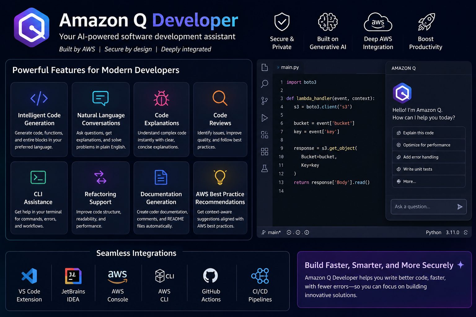 Amazon Q Developer Features 2026