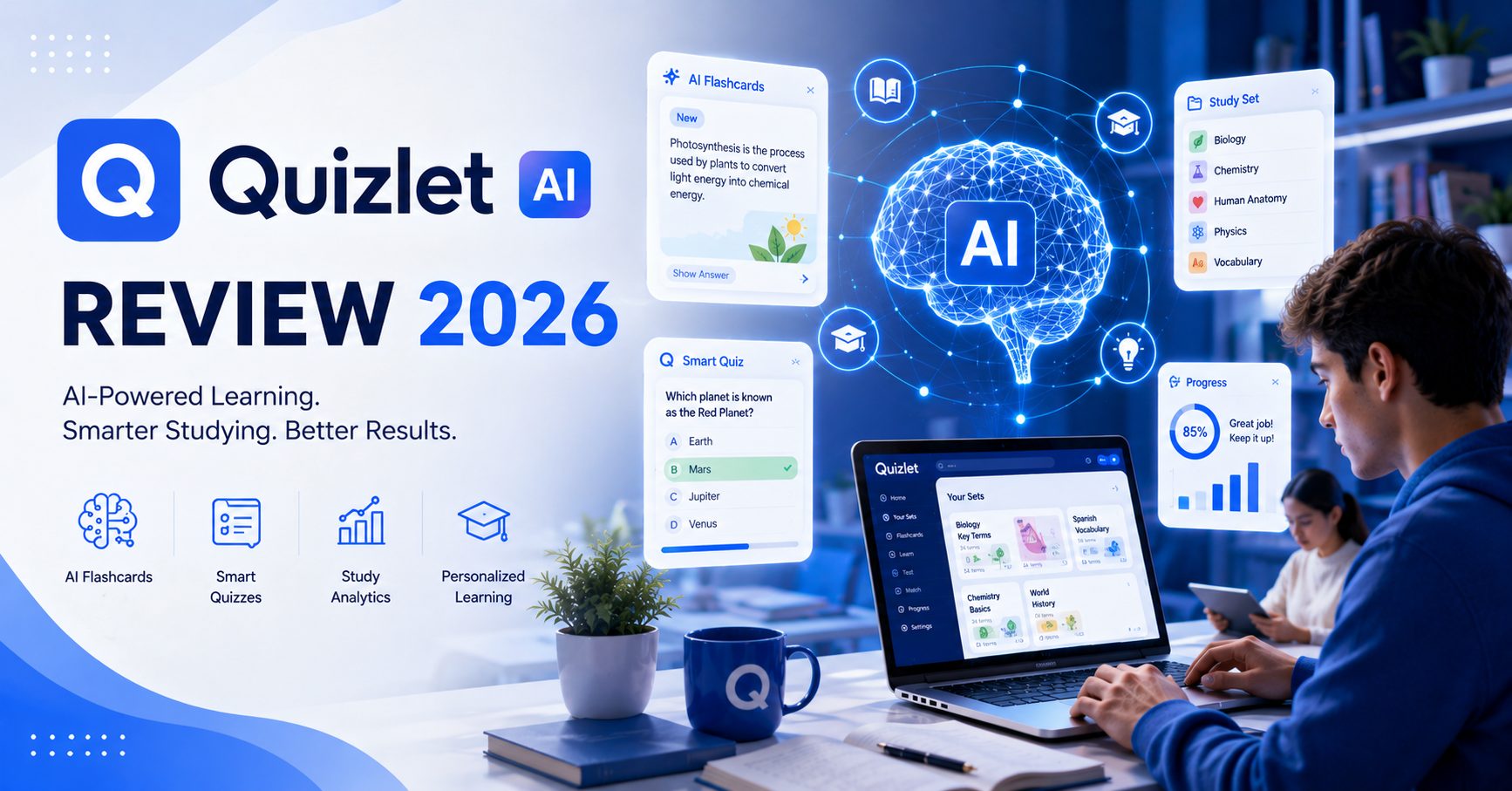 Quizlet AI Review 2026 | Vorexen